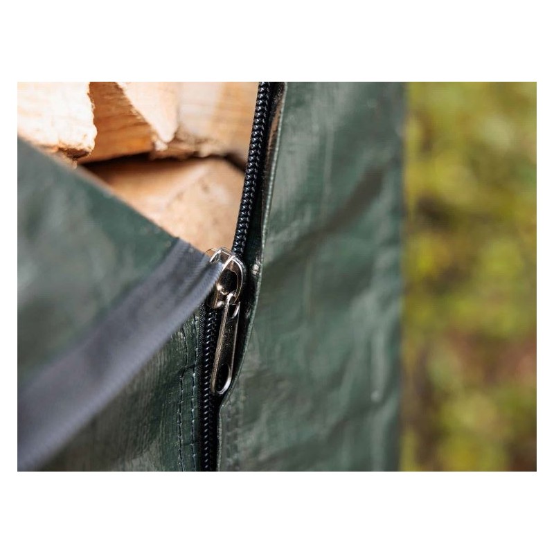 Gazebo Penguin Log Shelter (Green) - 246239-GRN