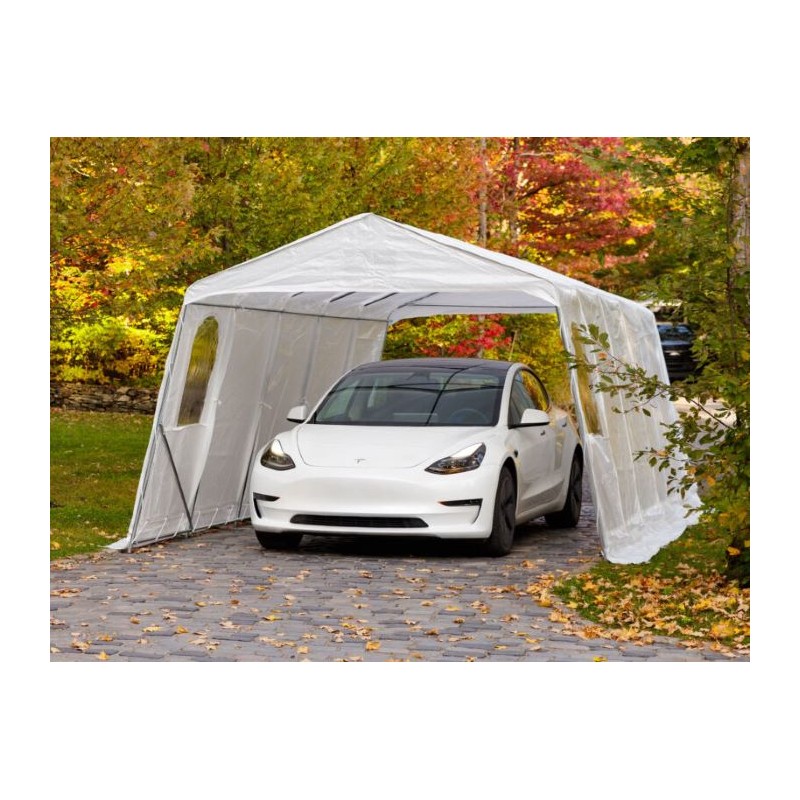 Gazebo Penguin 11x20 Car Shelter Kit (ASM11x20-CLEAR)