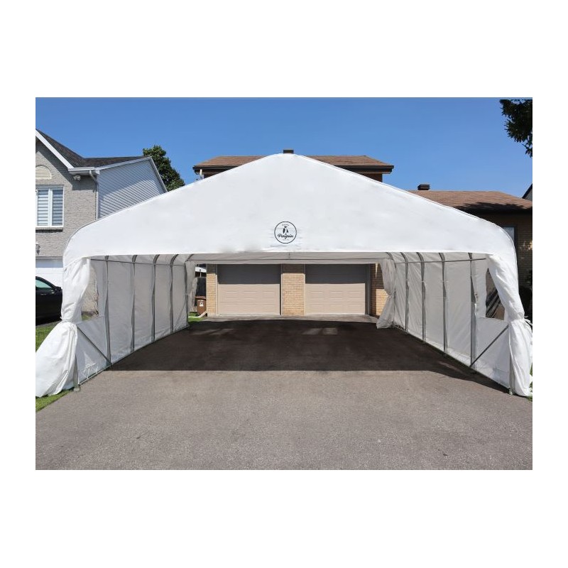 Gazebo Penguin 20x20 Deluxe Double Car Shelter (CO20X20FF-200)