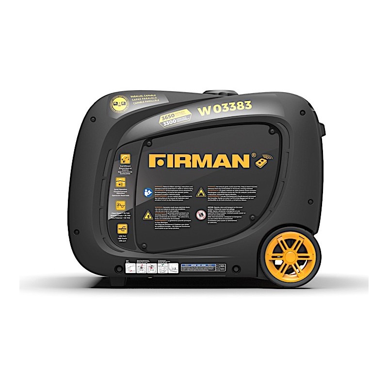 Firman 3650-Watt Whisper Series Portable Inverter Generator (W03383)