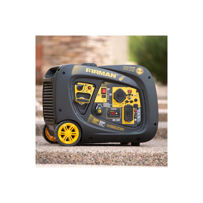 Firman 3300-Watt Whisper Series Portable Inverter Generator (W03083)