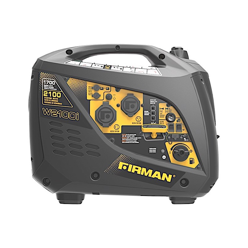 Firman Inverter Portable Generator 2100W Recoil Start (W01784)