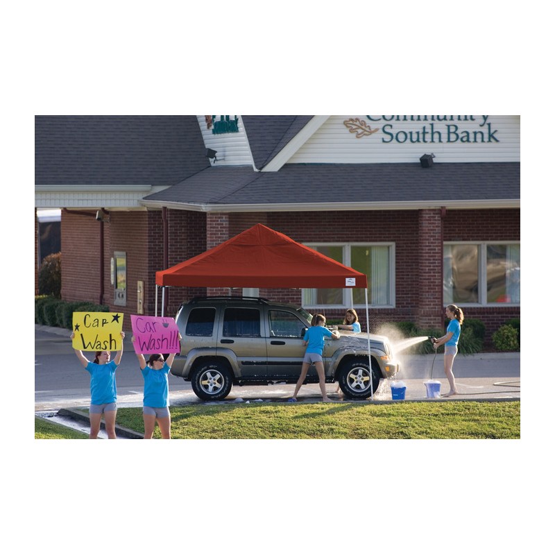 ShelterLogic Straight Leg 12x12 Pop-up Canopy - Red (22539)