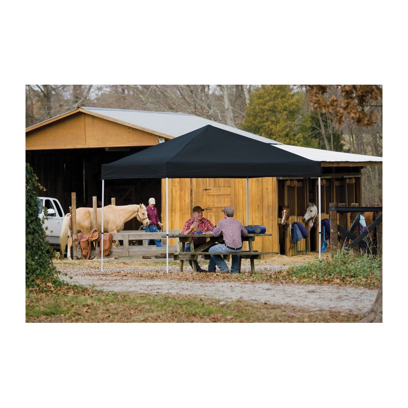 ShelterLogic Straight Leg 12x12 Pop-up Canopy - Black (22541)
