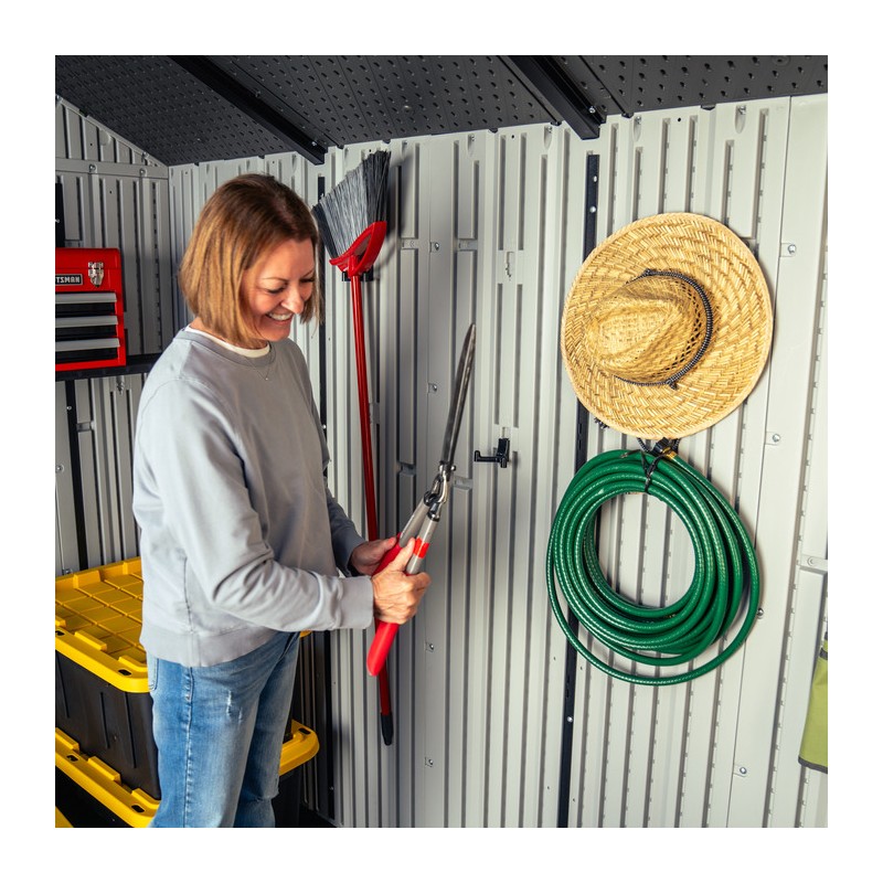 Lifetime Side Entry 10 ft. x 8 ft. Outdoor Storage Shed Kit (60466)