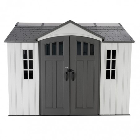Lifetime Dual Entry 10 ft. x 8 ft. Outdoor Storage Shed Kit (60467) Lifetime Dual Entry 10 ft. x 8 ft. Outdoor Storage Shed Kit (60467)
