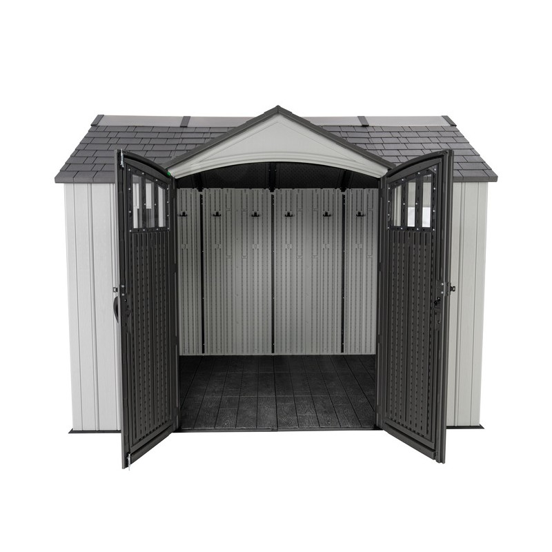 Lifetime Dual Entry 10 ft. x 8 ft. Outdoor Storage Shed Kit (60467)