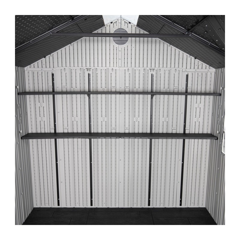 Lifetime Dual Entry 10 ft. x 8 ft. Outdoor Storage Shed Kit (60467)
