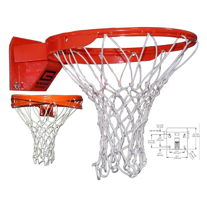 Gared Multi-Directional Breakaway Basketball Rim - (4000+)