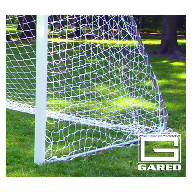 Gared Touchline 4' x 9' Soccer Net, 3 MM White (SN49-3W)