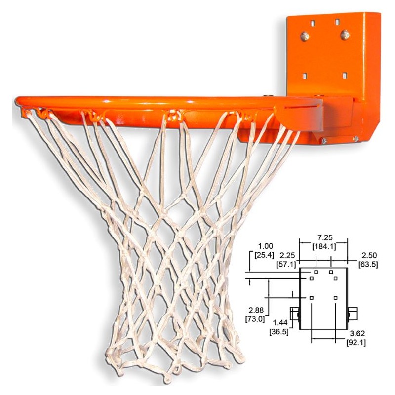 Gared Scholastic Rear-Mount Breakaway Rim - (6600)