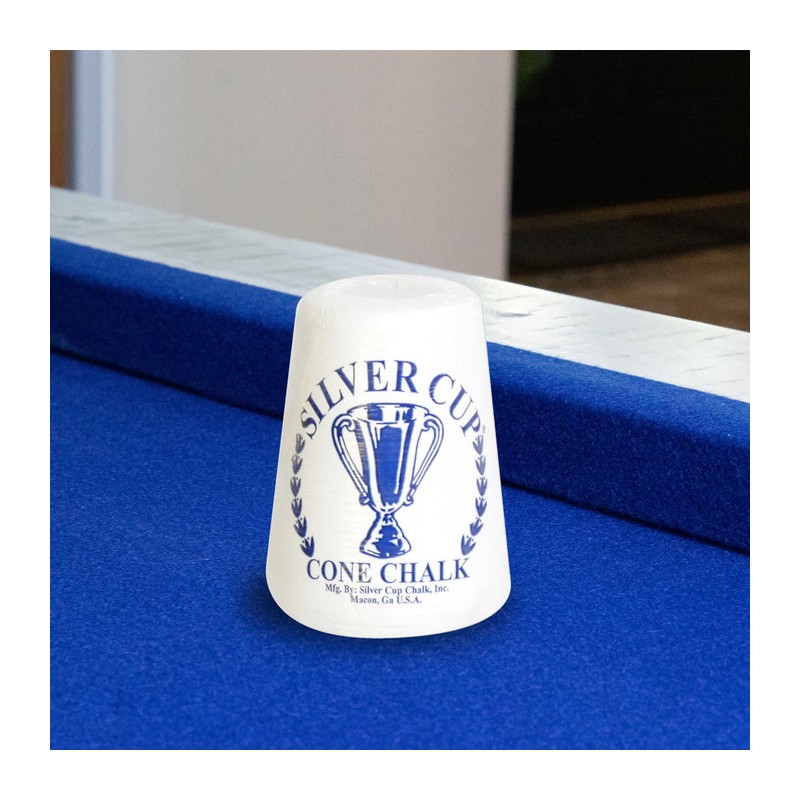 Hathaway Silver Cup Cone Billiard Talc Chalk (BG2547)