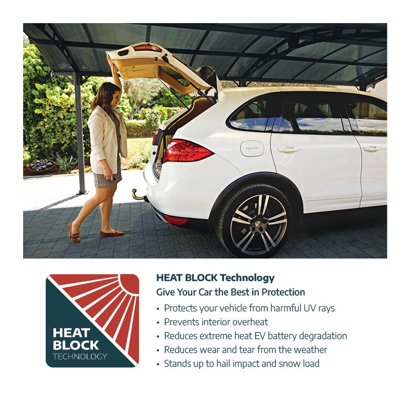 Palram - Canopia Colorado 14x16 Carport Kit (HG9138)