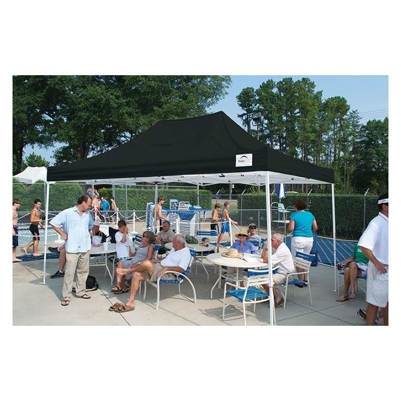 ShelterLogic 10x15 Pop-up Canopy - Black (22553)