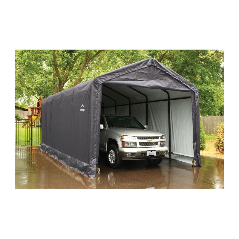 ShelterLogic 12x25x11 ShelterTUBE Storage Shelter Kit - Grey (62807)