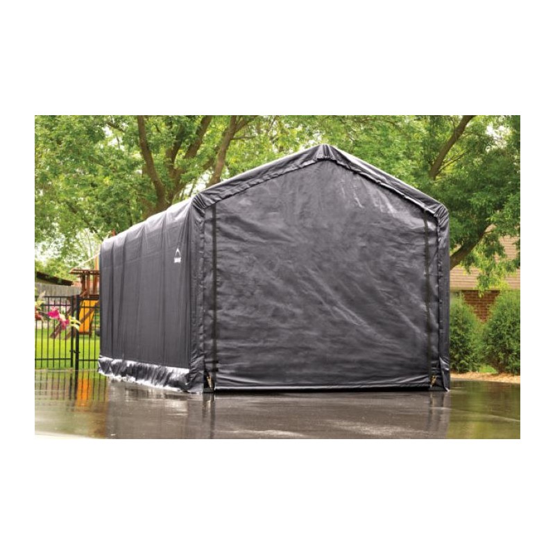 ShelterLogic 12x25x11 ShelterTUBE Storage Shelter Kit - Grey (62807)
