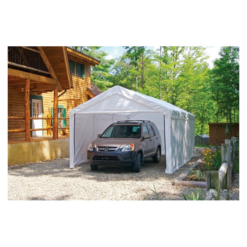 ShelterLogic 10x20 Canopy Enclosure Kit - White (25875)