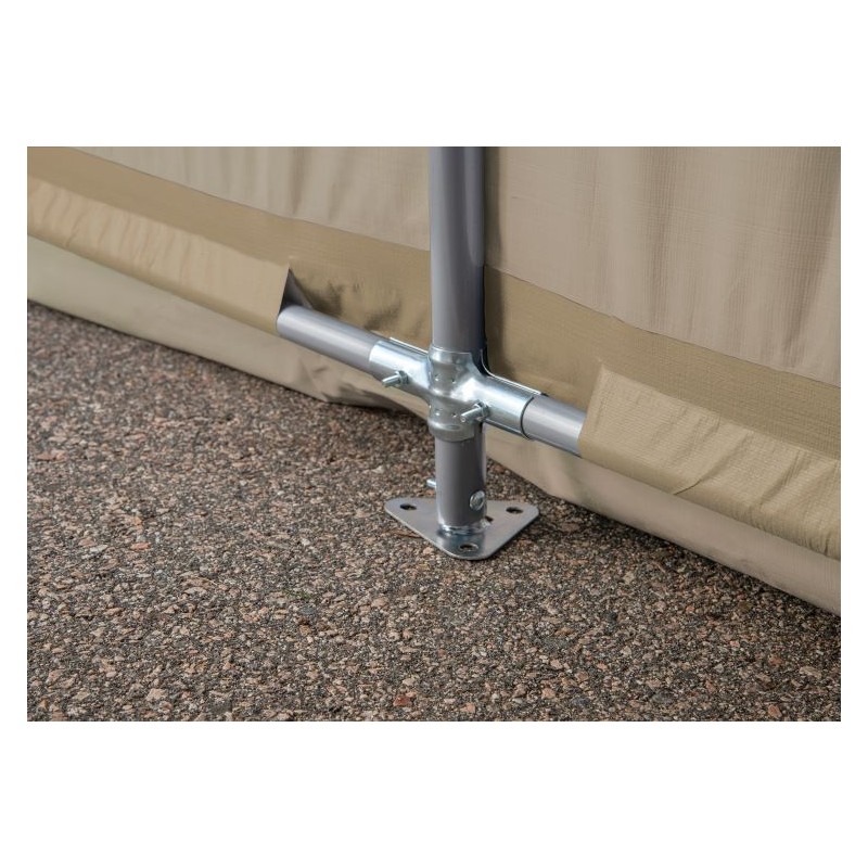 ShelterLogic 10x20x8 ft Round Style Auto Shelter Kit - Sandstone (62684)