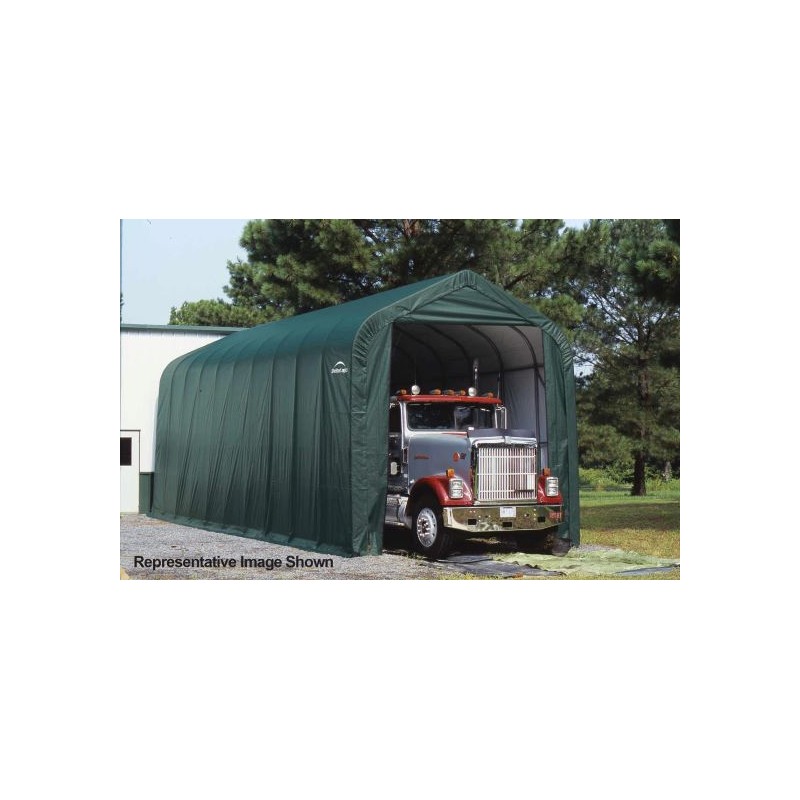 ShelterLogic 15x20x12 Peak Style Shelter Kit - Green (95351)