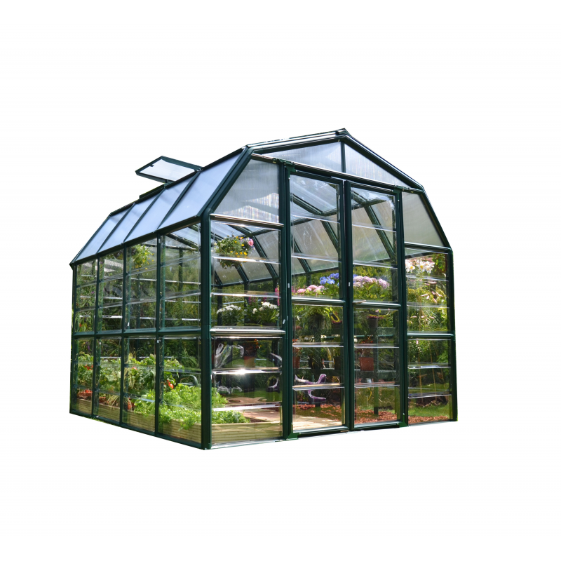 Rion 8x8 Grand Gardener 2 Clear Greenhouse Kit (HG7208C)