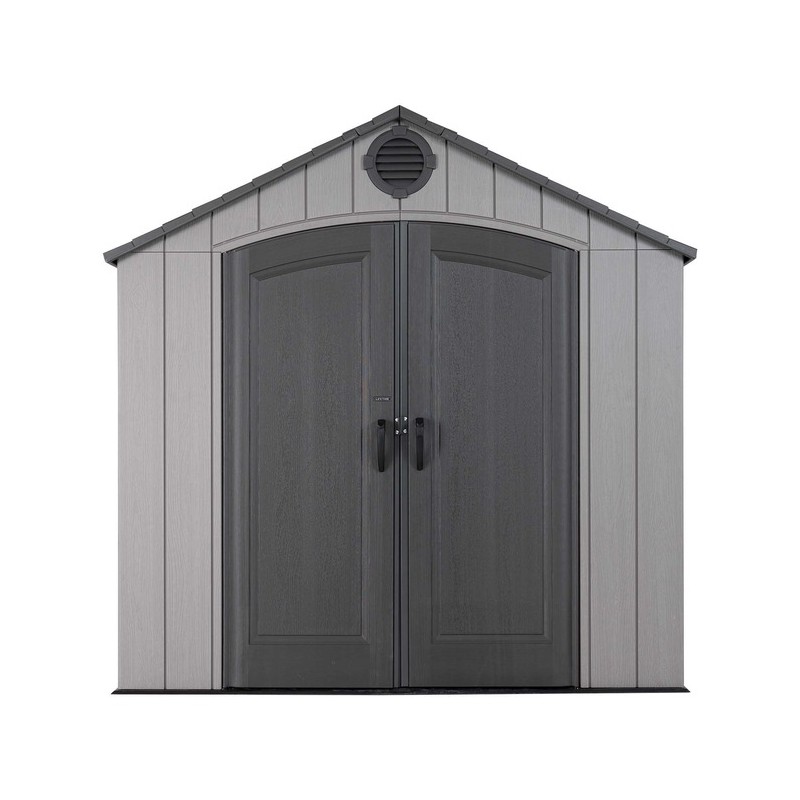 Lifetime 8x7.5 Plastic Storage Shed Kit with Floor (60354)