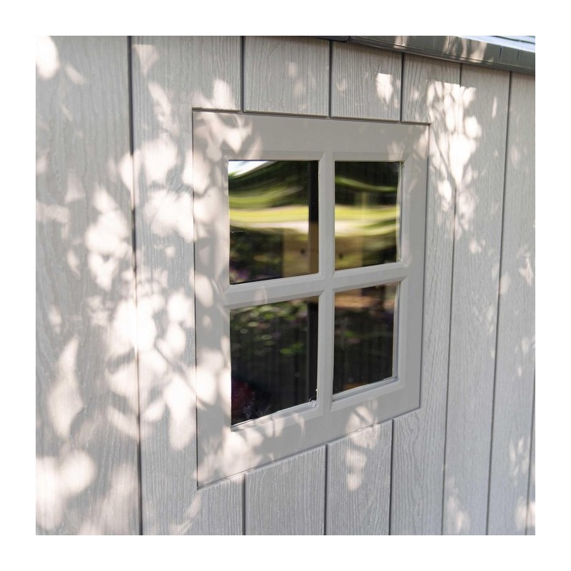 Lifetime 8x7.5 Plastic Storage Shed Kit with Floor (60354)