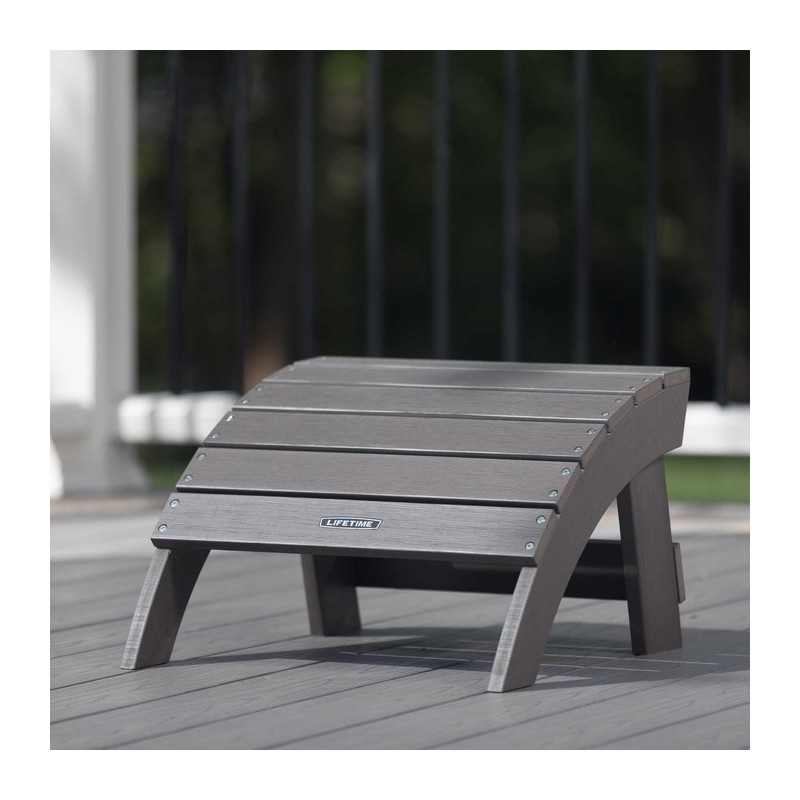 Lifetime Adirondack Ottoman - Shale Stone (60291)