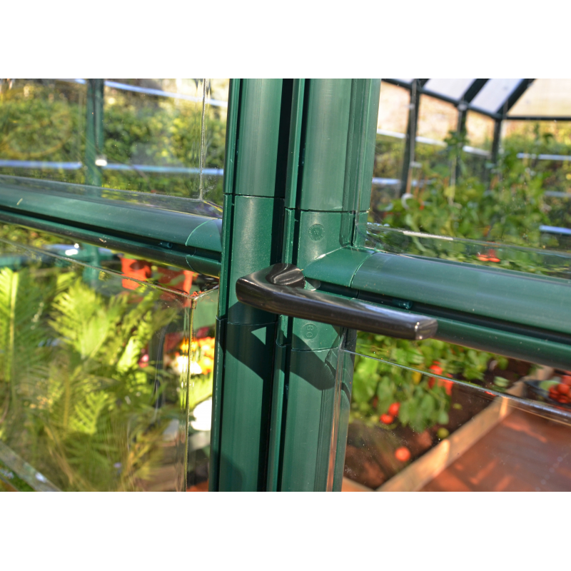 Palram - Canopia 8x8 Grand Gardener 2 Clear Greenhouse Kit (HG7208C)