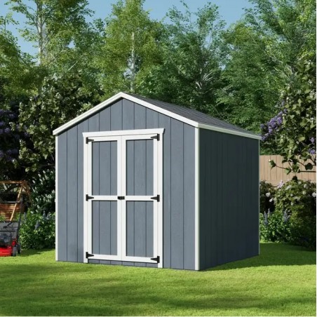 Little Cottage Co. Value Gable 8x8 Wood Storage Shed Kit (8x8-VGS-PC)