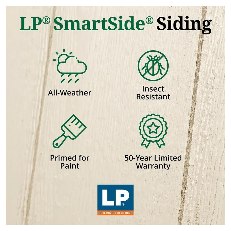 Value Gable 8x10 Wood Storage Shed Kit (8x10-VGS-PC)