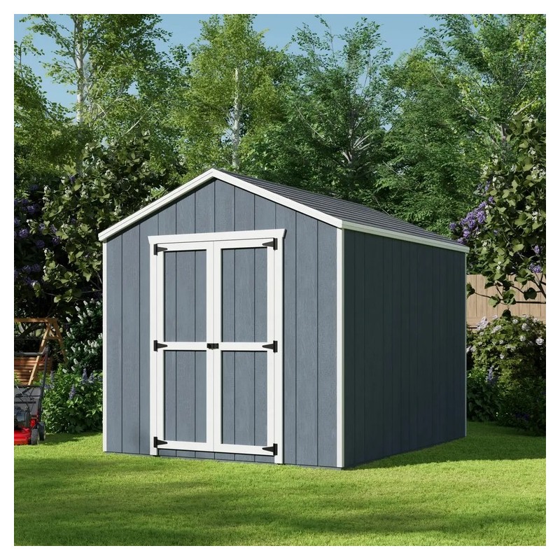 Value Gable 8x10 Wood Storage Shed Kit (8x10-VGS-PC)