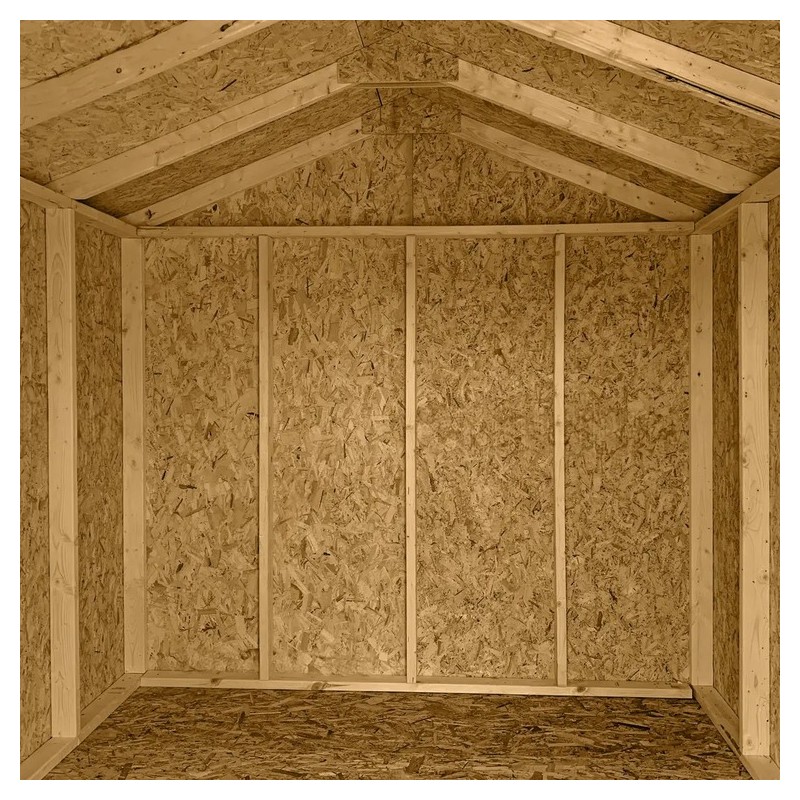 Little Cottage Co. Value Gable 8x12 Wood Storage Shed Kit