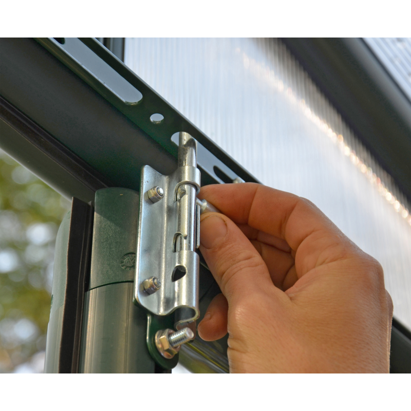 Palram - Canopia 8x8 Grand Gardener 2 Clear Greenhouse Kit (HG7208C)