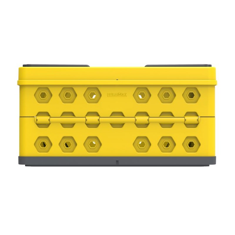 DuraMax Foldable Basket - Yellow w/ Gray (86201)