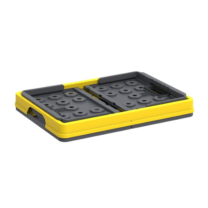 DuraMax Foldable Basket - Yellow w/ Gray (86201)