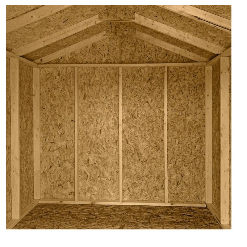 Little Cottage Co. 8x14 Value Gable Wood Shed Kit (8x14-VGS-PC)