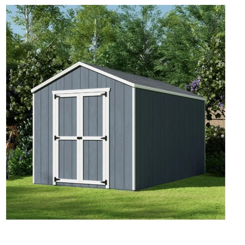Little Cottage Co. 8x14 Value Gable Wood Shed Kit (8x14-VGS-PC)