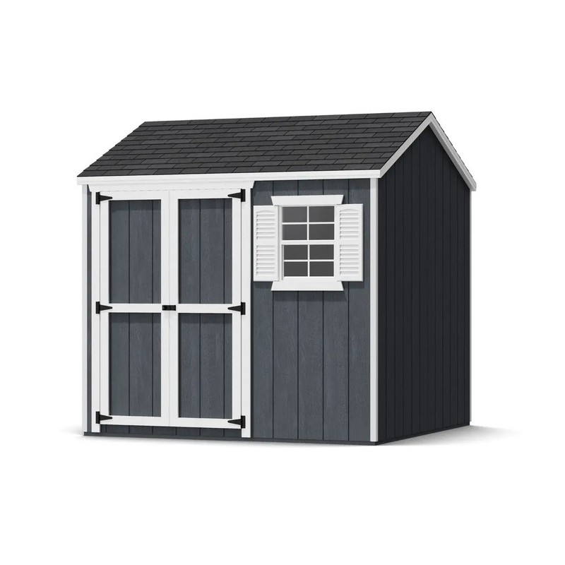 Little Cottage Co. 8x8 Value Workshop Wood Shed Kit (8x8-VWS-wPC)