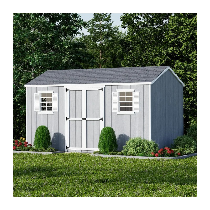 Little Cottage Co. 8x14 Value Workshop Wood Shed Kit (8x14-VWS-PC)
