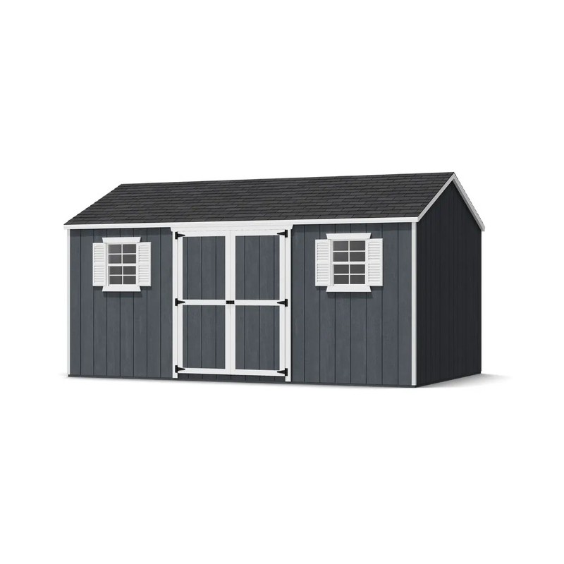Little Cottage Co. 10x16 Value Workshop Wood Shed Kit (10x16-VWS-PC)