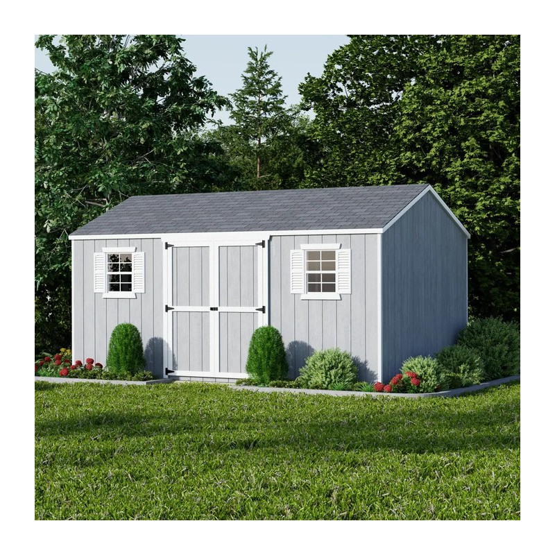 Little Cottage Co. 10x16 Value Workshop Wood Shed Kit (10x16-VWS-PC)