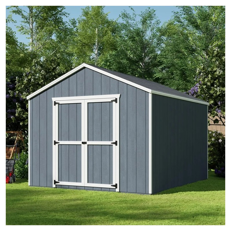 Little Cottage Co. 10x12 Value Gable Wood Shed Kit (10x12-VGS-PC)