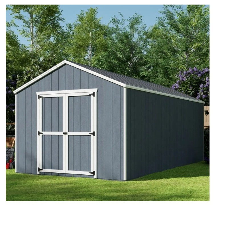 Little Cottage Co. 10x20 Value Gable Wood Shed Kit (10x20-VGS-PC)