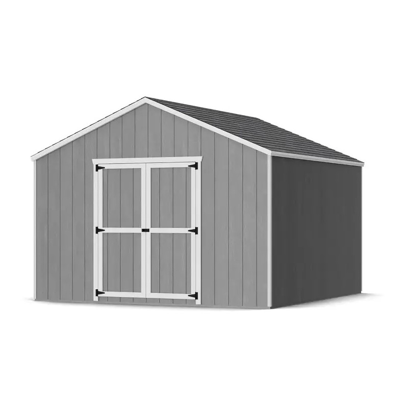 Little Cottage Co. 12x12 Value Gable Wood Shed Kit (12x12-VGS-PC)