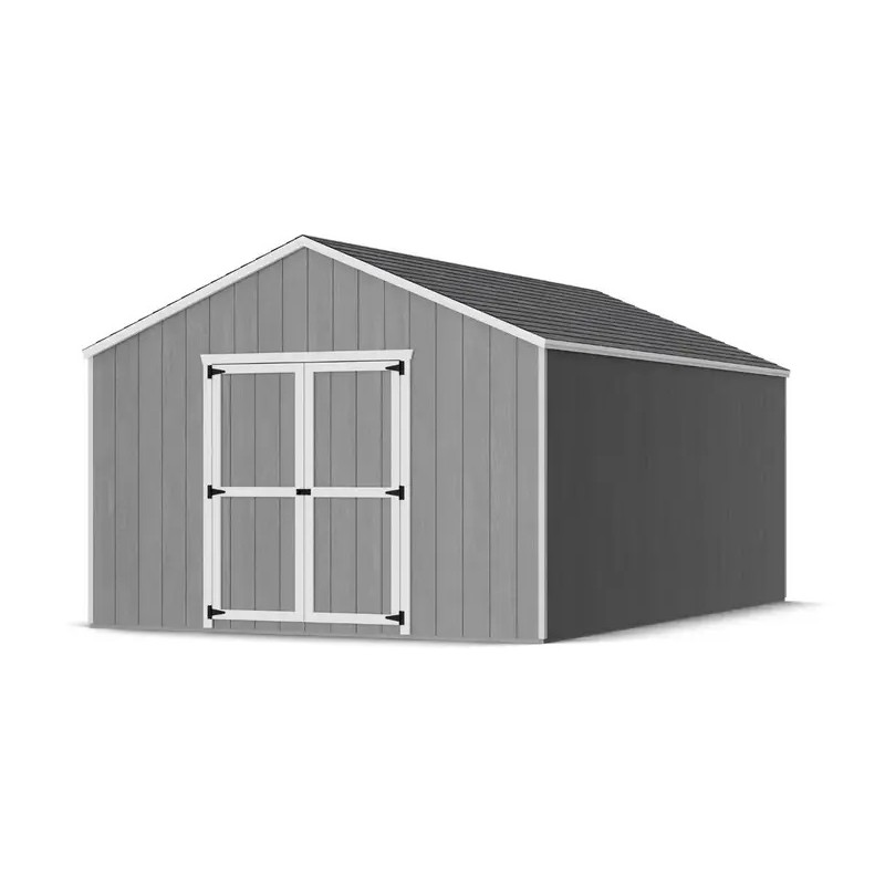 Little Cottage Co. 12x18 Value Gable Wood Shed Kit (12x18-VGS-PC)