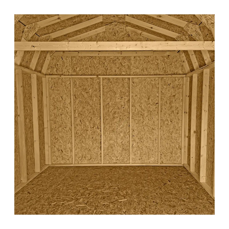 Little Cottage Co 12x18 Value Gambrel Barn 6'Sidewall (12x18-VGB-6-PC)