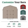 Little Cottage Co 12x24 Value Gambrel Barn 6'Sidewall (12x24-VGB-6-PC) Little Cottage Co 12x24 Value Gambrel Barn 6'Sidewall (12x24-VGB-6-PC)