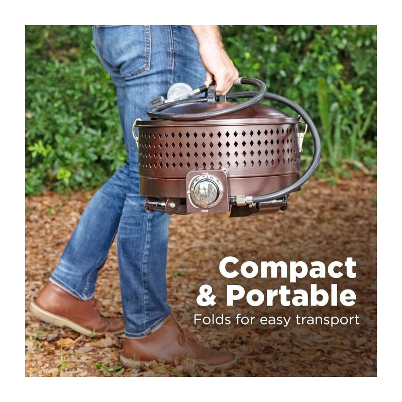 Fire Sense Sporty Campfire Portable Gas Fire Pit (62133)