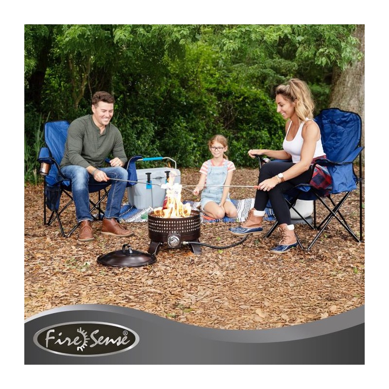 Fire Sense Sporty Campfire Portable Gas Fire Pit (62133)