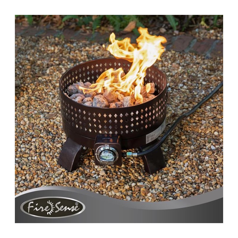 Fire Sense Sporty Campfire Portable Gas Fire Pit (62133)